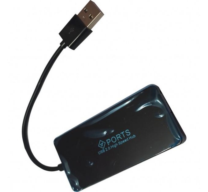 Atcom Концентратор USB 2.0 Atcom TD4005 4хUSB2.0 Black (AT10725)