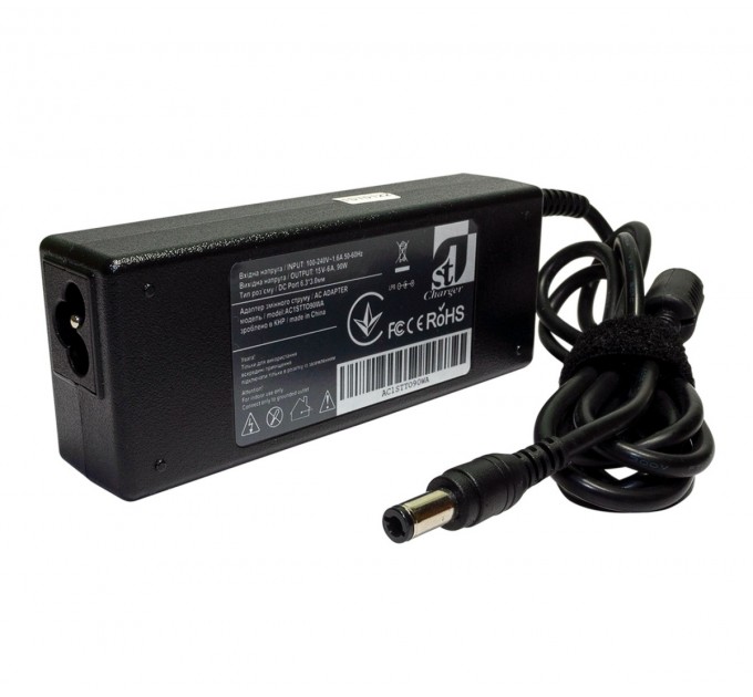 1StCharger Блок питания 1StCharger для ноутбука Toshiba 15V 90W 6A 6.3x3.0мм (AC1STTO90WA)