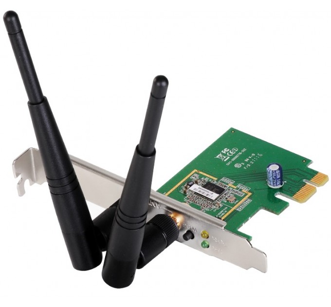 Edimax Беспроводной адаптер Edimax EW-7612PIN v2 (N300, +крепление low profile, 2 антенны по 3 дБи)