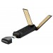 ASUS Беспроводной адаптер Asus USB-AX56W/O cradle (90IG06H0-MO0R10) (WiFi6, AX1800, Realtek, WPA3, 1xUSB 3.2, антенны: 2)