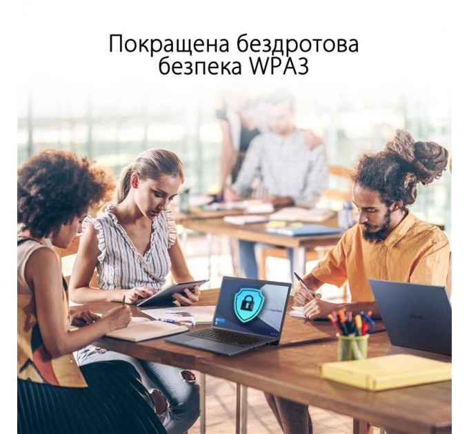 ASUS Беспроводной адаптер Asus USB-AX56W/O cradle (90IG06H0-MO0R10) (WiFi6, AX1800, Realtek, WPA3, 1xUSB 3.2, антенны: 2)