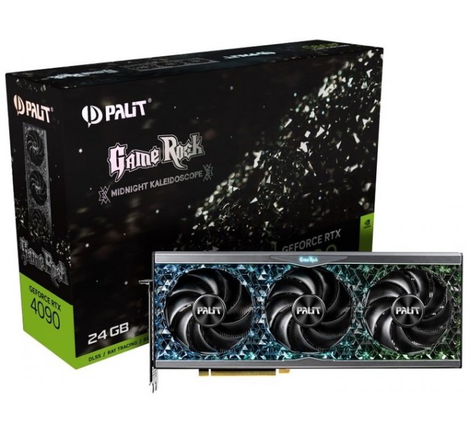 Palit Видеокарта GF RTX 4090 24GB GDDR6X GameRock Palit (NED4090019SB-1020G)