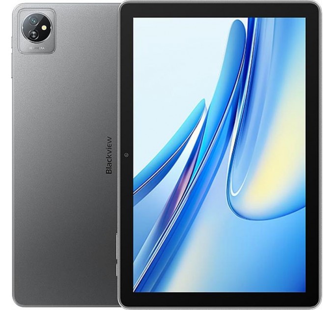 Blackview Планшет Blackview Tab 70 WiFi 4/64GB Grey; 10.1" (1280x800) IPS / Rockchip RK3562 / ОЗУ 4 ГБ / 64 ГБ встроенной + microSD до 1 ТБ / камера 5 Мп + 2 Мп / Wi-Fi, Bluetooth / Android 13.0 / 246.5 х 163 х 9.9 мм, 520.5 г / 6580 мАч / серый