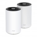 TP-Link WiFi Mesh система TP-Link Deco PX50(2-pack) (AX3000, 3xGE WAN/LAN, MU-MIMO, Powerline)
