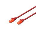 Digitus Патч-корд 3м, CAT 6 UTP, AWG 26/7, Cu, LSZH, red Digitus (DK-1617-030/R)