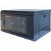 GEAR Шафа настінна GEAR 6U 19'' 600x600x300 мм, + полка 19", black (GWMSN-6U-600-600)