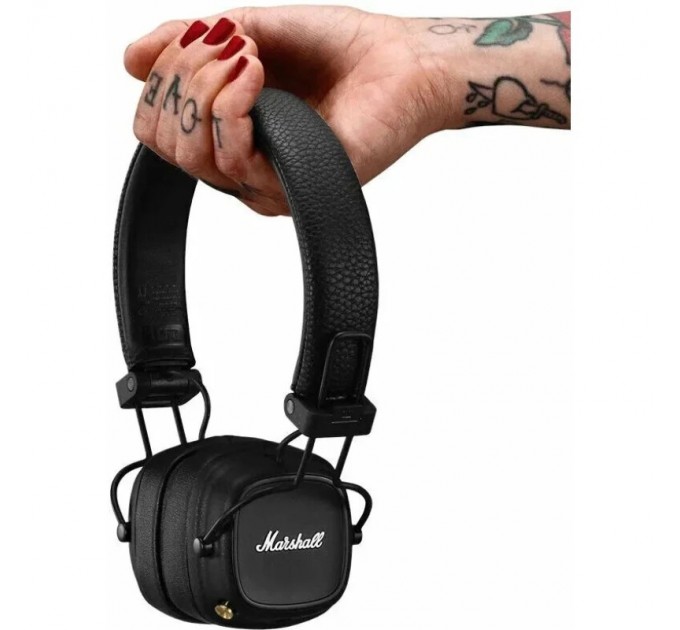 Marshall Bluetooth-гарнітура Marshall Major IV Black (1005773)