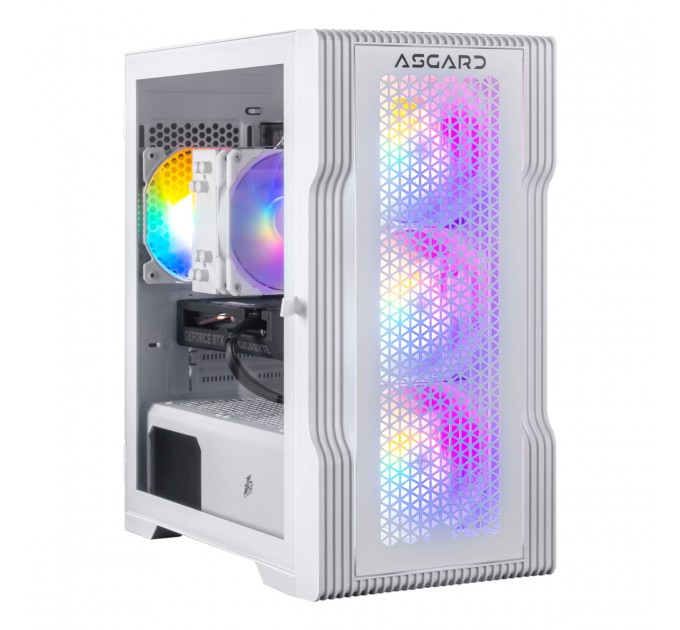 Персональный компьютер ASGARD (I124F.16.S10.26S.1044); Intel Core i5-12400F (2.5 - 4.4 ГГц) / ОЗУ 16 ГБ / SSD 1 ТБ / NVIDIA GeForce RTX 4060 8 ГБ / без ОП / LAN / Wi-Fi / Bluetooth / Ubuntu / белый