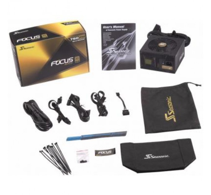 Seasonic Блок живлення Seasonic 750W FOCUS GM-750 (SSR-750FM FOCUS)