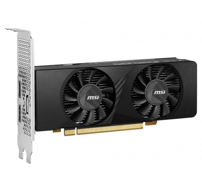 MSI Видеокарта GF RTX 3050 6GB GDDR6 Low Profile OC MSI (GeForce RTX 3050 LP 6G OC)