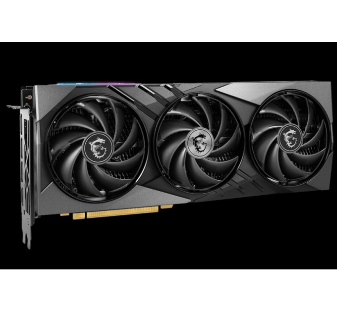 MSI Видеокарта GF RTX 4070 Super 12GB GDDR6X Gaming X Slim MSI (GeForce RTX 4070 SUPER 12G GAMING X SLIM)