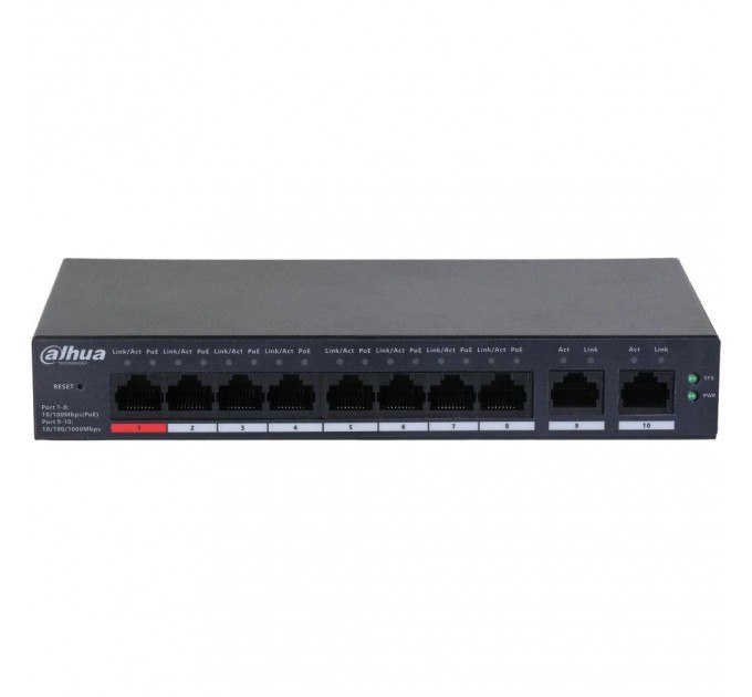 DAHUA Technology Коммутатор Dahua DH-CS4010-8ET-110