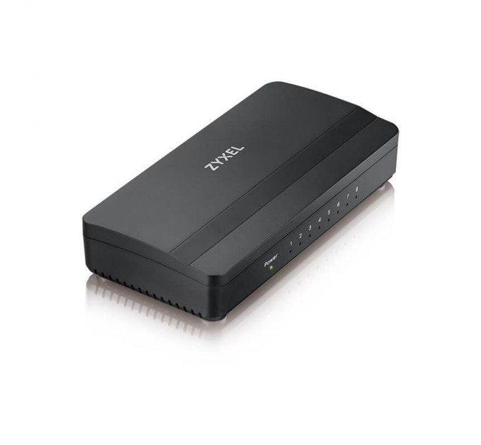 ZyXel Коммутатор ZYXEL GS-108S v2 (GS-108SV2-EU0101F) (8xGE, пластиковый корпус)
