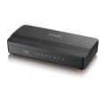 ZyXel Коммутатор ZYXEL GS-108S v2 (GS-108SV2-EU0101F) (8xGE, пластиковый корпус)