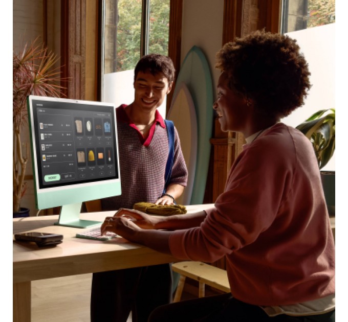 Apple Комп'ютер Apple 24" iMac Retina 4.5K / Apple M4 (8-c/CPU, 8-c/GPU), 16, 256, Silver (MWUC3UA/A)
