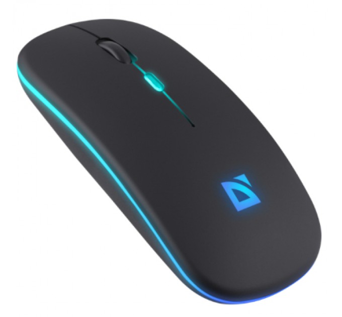Defender Мишка Defender Touch MM-997 Silent Wireless RGB Black (52997)
