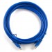Ritar Патч-корд 0.5м, RJ-45, Cat.5e, CU, мідь, синій Ritar (PCR-CU/0.5Be / 04264)