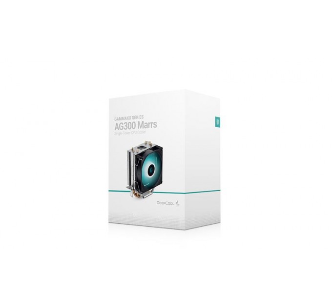 Deepcool Кулер процессорный DeepCool AG300 MARRS (R-AG300-BKMNMN-G), Intel: 1700/1200/1151/1150/1155, AMD: AM5/AM4, 119х77х129 мм, 4-pin