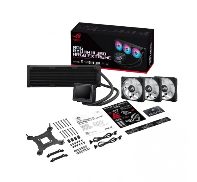 ASUS Система водяного охолодження Asus ROG Ryujin III 360 ARGB Extreme (90RC0131-M0EAY0)