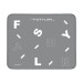 A4Tech Игровая поверхность A4Tech FP25 Silver