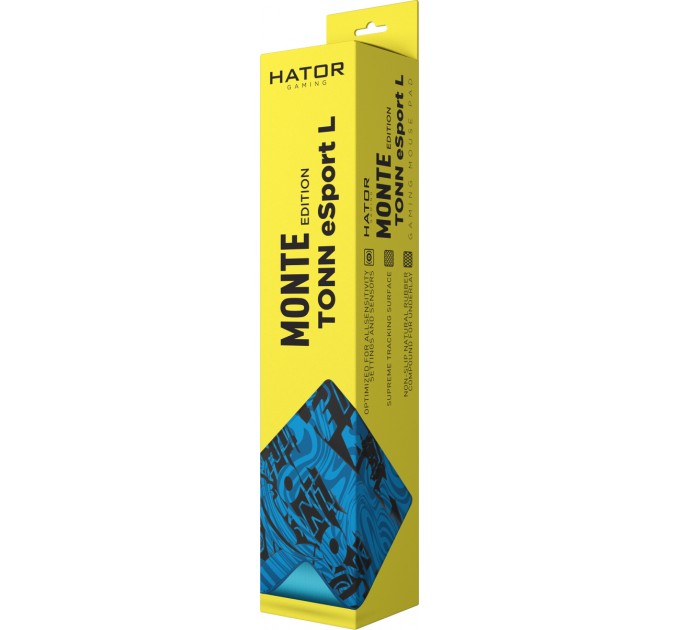 Hator Игровая поверхность Hator Tonn eSport L Monte Edition (HTP-034)