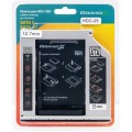 Grand-X Адаптер подключения Grand-X HDD 2.5" в отсек привода ноутбука SATA/SATA3 12.7мм (HDC-25)