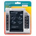 Grand-X Адаптер Grand-X для подключения HDD 2.5" в отсек привода ноутбука SATA/SATA3 Slim 9.5мм (HDC-24)