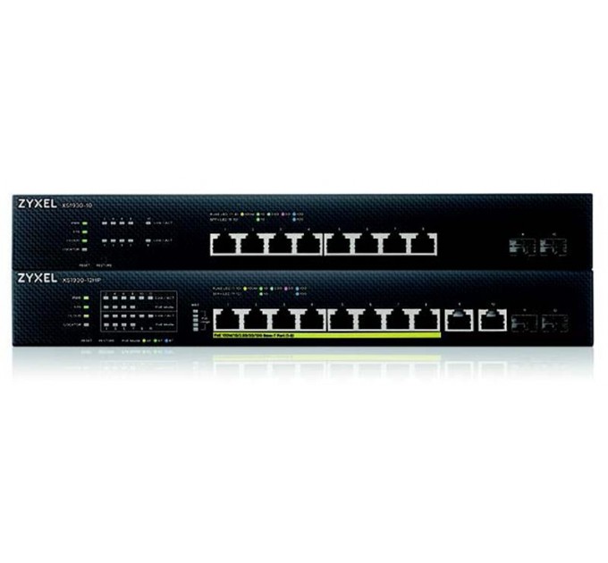 ZyXel Комутатор ZYXEL XS1930-10 (XS1930-10-ZZ0101F) (8х1/2,5/5/10G, 2хSFP+, NebulaFlex, L2+)