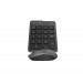A4Tech Комплект (клавиатура цифровая, мышь) беспроводной Fstyler FG1600C Air2 Grey
