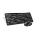 A4Tech Комплект (клавиатура, мышь) беспроводной A4Tech 4200N (GR-92+G3-200N) Black