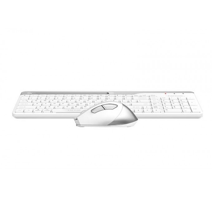 A4Tech Комплект (клавиатура, мышь) беспроводной A4Tech FB2535C Icy White