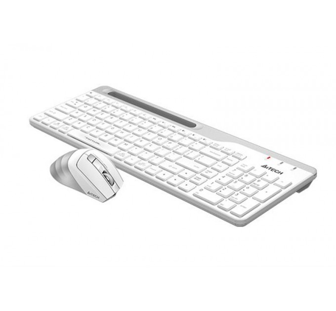 A4Tech Комплект (клавиатура, мышь) беспроводной A4Tech FB2535C Icy White