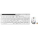 A4Tech Комплект (клавиатура, мышь) беспроводной A4Tech FB2535C Icy White