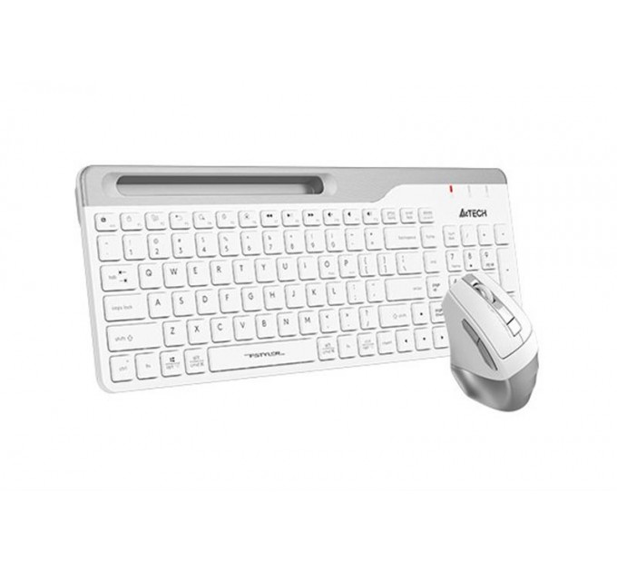 A4Tech Комплект (клавиатура, мышь) беспроводной A4Tech FB2535C Icy White