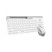 A4Tech Комплект (клавиатура, мышь) беспроводной A4Tech FB2535C Icy White