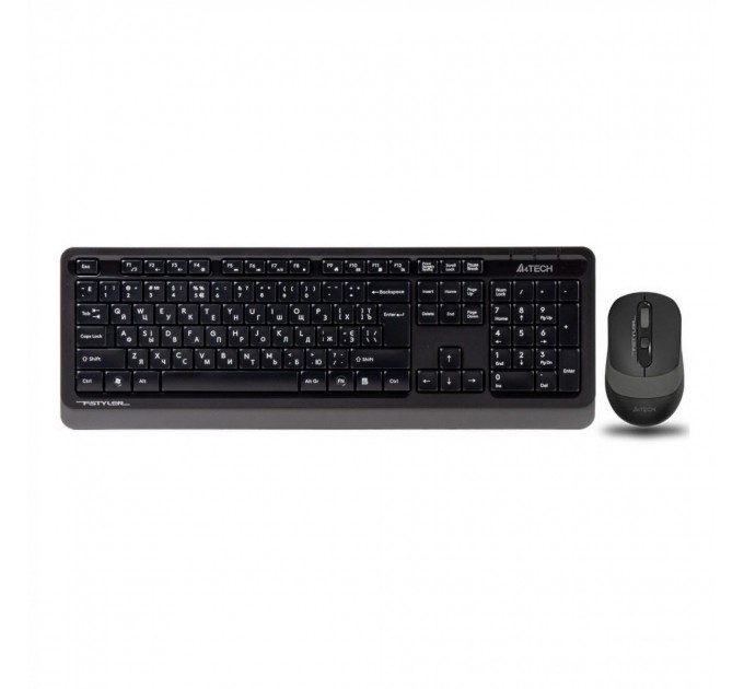 A4Tech Комплект (клавиатура, мышь) беспроводной A4Tech FG1010 Black/Grey