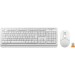 A4Tech Комплект (клавиатура, мышь) беспроводной A4Tech FG1012 White