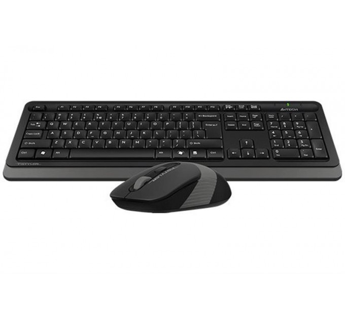 A4Tech Комплект (клавиатура, мышь) беспроводной A4Tech FG1012S Black/Grey