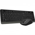 A4Tech Комплект (клавиатура, мышь) беспроводной A4Tech FG1012S Black/Grey