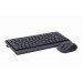 A4Tech Комплект (клавиатура, мышь) беспроводной A4Tech FG1112 Black