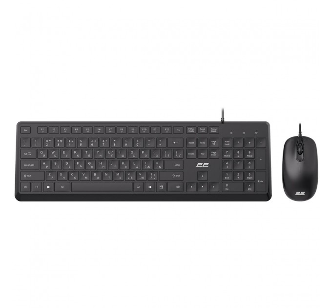 2E Комплект (клавиатура, мышь) 2E MK405 Black (2E-MK405UBK_UA)