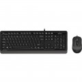 A4Tech Комплект (клавиатура, мышь) A4Tech F1010 Black/Grey