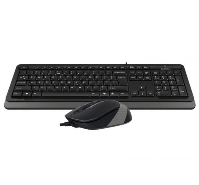 A4Tech Комплект (клавиатура, мышь) A4Tech F1010 Black/Grey