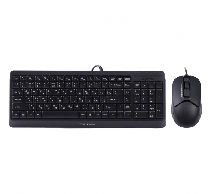A4Tech Комплект (клавіатура, миша) A4Tech F1512 Black