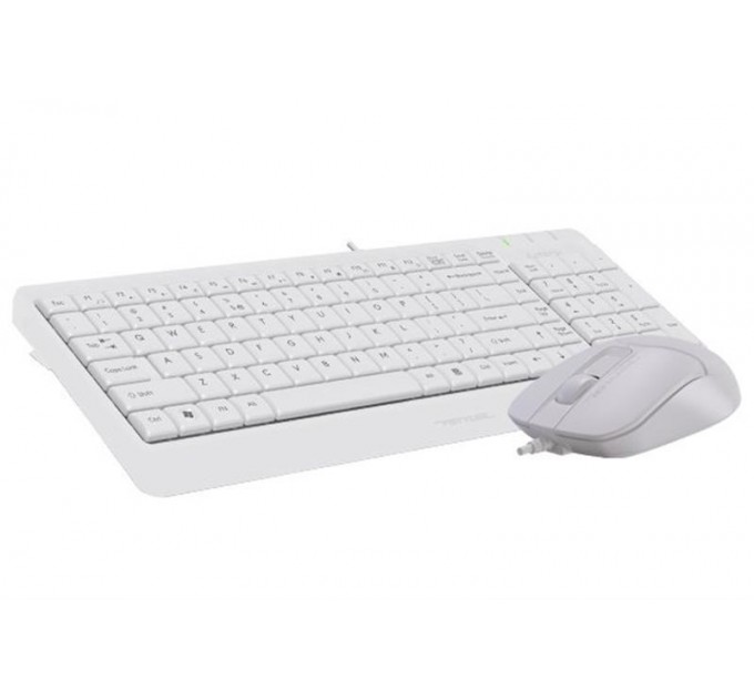 A4Tech Комплект (клавиатура, мышь) A4Tech F1512 White