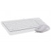 A4Tech Комплект (клавиатура, мышь) A4Tech F1512 White