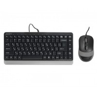 Комплект (клавиатура, мышь) A4Tech Fstyler F1110 Grey USB