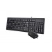 A4Tech Комплект (клавиатура, мышь) A4Tech KR-8372S Black