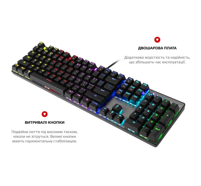 Motospeed Комплект (клавиатура, мышь) Motospeed CK888 Outemu Red Silver/Black (mtck888mr)
