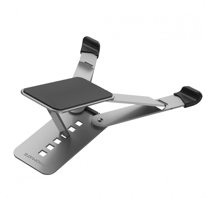 Promate Охлаждающая подставка для ноутбука Promate PocketMount Grey
